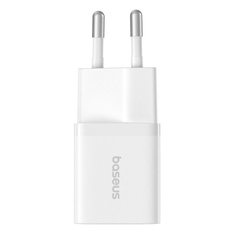 Ładowarka Baseus GaN5 mini 1C 25W+kabel USB-C biały Ładowarka Baseus GaN5 mini 1C 25W+kabel USB-C biały