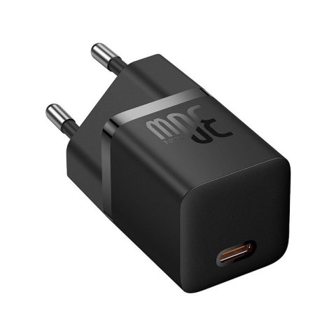 Ładowarka Baseus GaN5 mini 1C 30W EU+kabel USB-C (cluster black) Ładowarka Baseus GaN5 mini 1C 30W EU+kabel USB-C (cluster black)