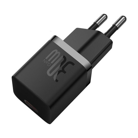 Ładowarka Baseus GaN5 mini 1C 30W EU+kabel USB-C (cluster black) Ładowarka Baseus GaN5 mini 1C 30W EU+kabel USB-C (cluster black)