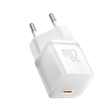 Ładowarka Baseus GaN5S 1C 20W EU (moon white) Ładowarka Baseus GaN5S 1C 20W EU (moon white)
