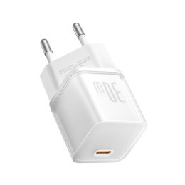 Ładowarka Baseus GaN5S 1C 30W EU (moon white)