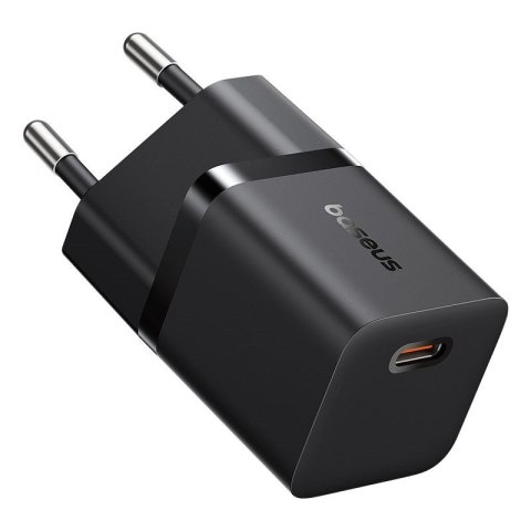 Ładowarka Baseus GaN5mini 1C 25W+kabel USB-C czarny Ładowarka Baseus GaN5mini 1C 25W+kabel USB-C czarny