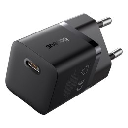 Ładowarka sieciowa Baseus GaN5 1C 25W EU (czarny)
