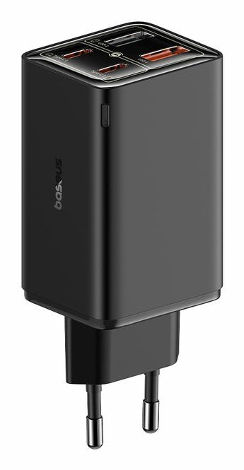 Ładowarka sieciowa Baseus GaN6 Pro FastCharger 2C+2U 65W EU (cluster black) Ładowarka sieciowa Baseus GaN6 Pro FastCharger 2C+2U 65W EU (cluster black)