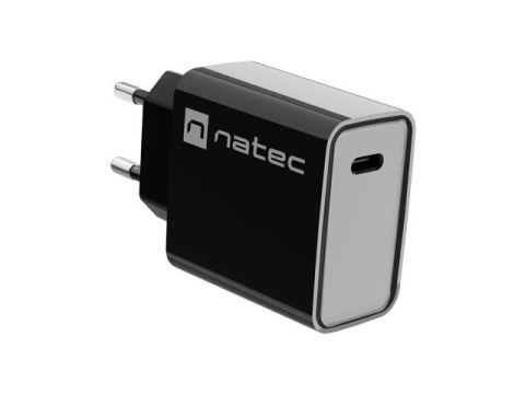 NATEC ŁADOWARKA SIECIOWA RIBERA USB-C 20W POWER DELIVERY CZARNA NUC-2060 NATEC ŁADOWARKA SIECIOWA RIBERA USB-C 20W POWER DELIVERY CZARNA NUC-2060