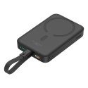Powerbank Baseus Magnetic Mini Air Wireless 10000mAh 20W+kabel lightning (czarny)