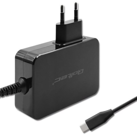 QOLTEC ŁADOWARKA GAN POWER PRO | 1XUSB-C | 100W | 5-20V | 3-5A | CZARNA QOLTEC ŁADOWARKA GAN POWER PRO | 1XUSB-C | 100W | 5-20V | 3-5A | CZARNA