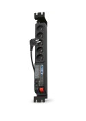 Listwa przeciwprzepięciowa Acar 504WF EMI/RFI (3m ; czarny z blachą)
