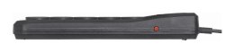 Listwa przeciwprzepięciowa Activejet 5gn/3m/cz (10A; 2300W) 3m; kolor czarny