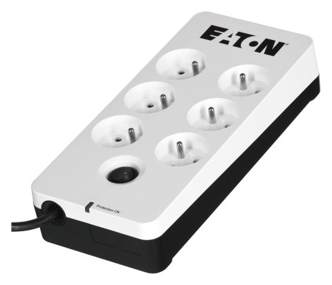 Listwa przeciwprzepięciowa EATON PB6F (6 x UTE; 10 A; kolor biały) Listwa przeciwprzepięciowa EATON PB6F (6 x UTE; 10 A; kolor biały)