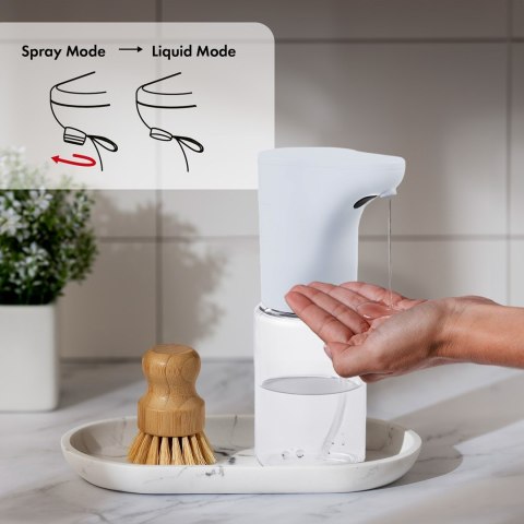 PROMEDIX BEZDOTYKOWY DOZOWNIK, POJEMNIK DYSPENSER DO PŁYNNYCH MYDEŁ, PŁYNÓW DEZYNFEKUJĄCYCH, 300ML, 4XAA, BIAŁY PR-540 W PROMEDIX BEZDOTYKOWY DOZOWNIK, POJEMNIK DYSPENSER DO PŁYNNYCH MYDEŁ, PŁYNÓW DEZYNFEKUJĄCYCH, 300ML, 4XAA, BIAŁY PR-540 W