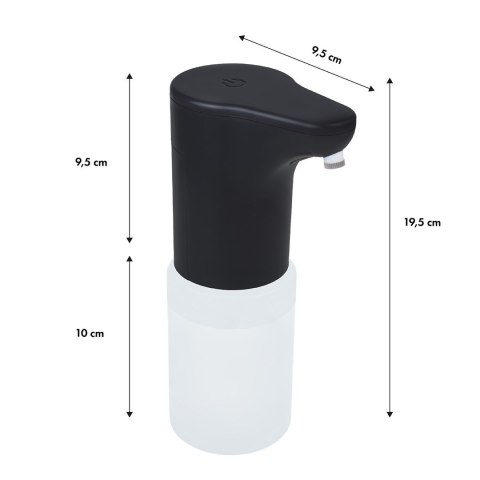 PROMEDIX DOZOWNIK MYDŁA ŻELU PŁYNU DO DEZYNFEKCJI 300 ML, DYSPENSER, CZARNY PR-540 B PROMEDIX DOZOWNIK MYDŁA ŻELU PŁYNU DO DEZYNFEKCJI 300 ML, DYSPENSER, CZARNY PR-540 B