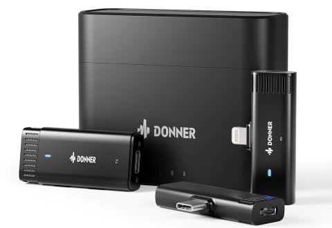 DONNER VPM10 - Mikrofon bezprzewodowy typu Wireless dla urządzeń iOS DONNER VPM10 - Mikrofon bezprzewodowy typu Wireless dla urządzeń iOS