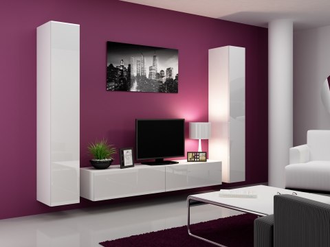 Zestaw VIGO 4 biały/biały połysk Zestaw VIGO 4 biały/biały połysk