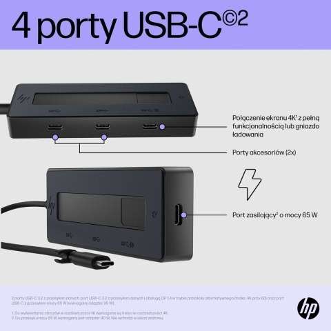 HP 4K USB-C Multiport Hub (EU) HP 4K USB-C Multiport Hub (EU)