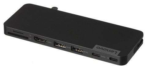 Stacja dokująca Lenovo USB-C Slim Travel Dock 4X11N40212 Stacja dokująca Lenovo USB-C Slim Travel Dock 4X11N40212