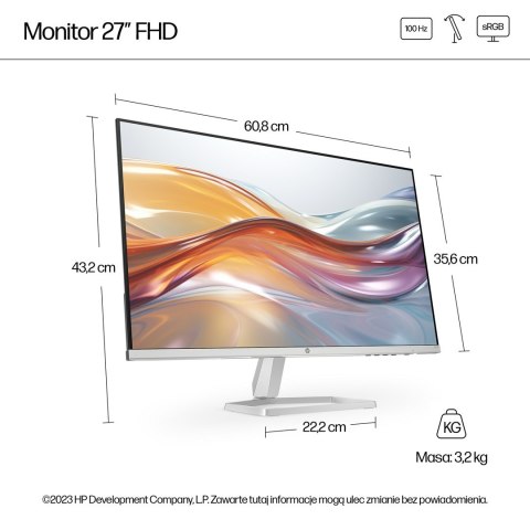 MONITOR HP LED IPS 27" 527sf (94F44E9) 100Hz MONITOR HP LED IPS 27" 527sf (94F44E9) 100Hz