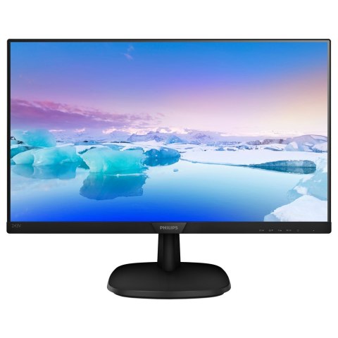 Monitor Philips 243V7QDSB/00 (23,6"; IPS/PLS; FullHD 1920x1080; HDMI, VGA; kolor czarny) Monitor Philips 243V7QDSB/00 (23,6"; IPS/PLS; FullHD 1920x1080; HDMI, VGA; kolor czarny)