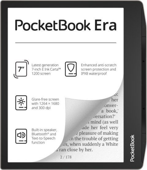Ebook PocketBook Era 700 7" E-Ink Carta 1200 16GB WI-FI Silver Ebook PocketBook Era 700 7" E-Ink Carta 1200 16GB WI-FI Silver