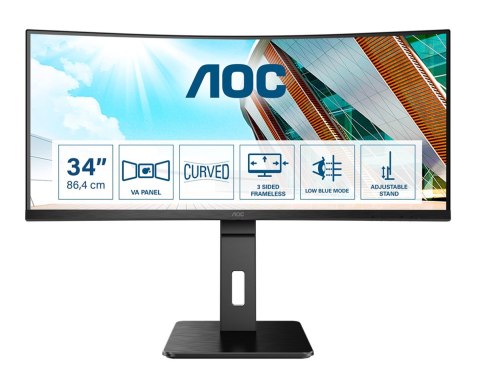 MONITOR AOC LED 34" CU34P2A MONITOR AOC LED 34" CU34P2A