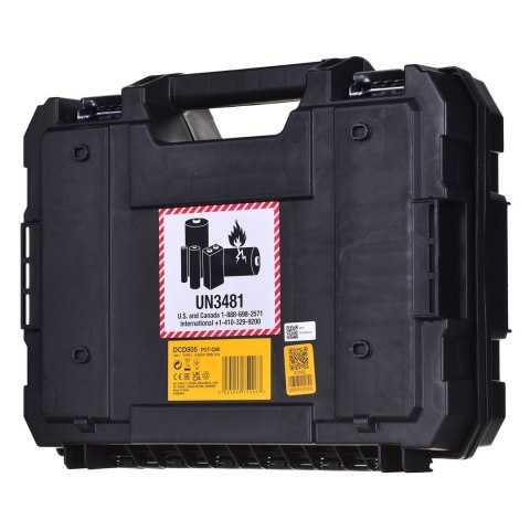 Wiertarko-wkrętarka 18V 2x5,0Ah BL TSTAK DCD805P2T Wiertarko-wkrętarka 18V 2x5,0Ah BL TSTAK DCD805P2T