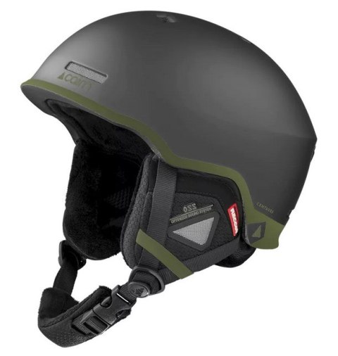 CAIRN KASK CENTAURE RESCUE MAT BLACK KHAKI 59/61 CAIRN KASK CENTAURE RESCUE MAT BLACK KHAKI 59/61