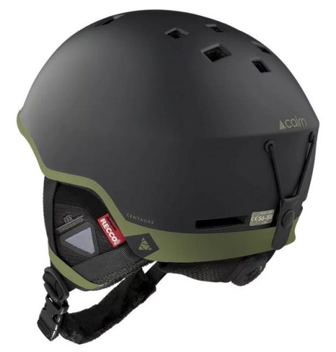 CAIRN KASK CENTAURE RESCUE MAT BLACK KHAKI 59/61 CAIRN KASK CENTAURE RESCUE MAT BLACK KHAKI 59/61