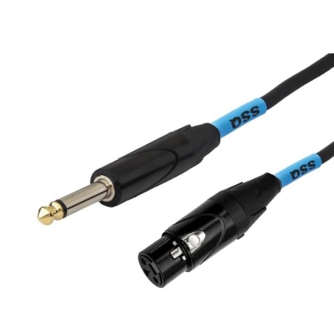 SSQ XZJM10 - Kabel Jack MONO - XLR Żeński 10 metrowy SSQ XZJM10 - Kabel Jack MONO - XLR Żeński 10 metrowy