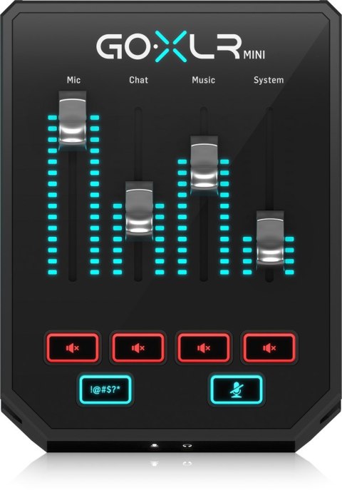 TC Helicon Go XLR Mini - Mikser i interfejs audio USB TC Helicon Go XLR Mini - Mikser i interfejs audio USB