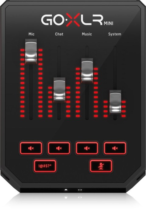 TC Helicon Go XLR Mini - Mikser i interfejs audio USB TC Helicon Go XLR Mini - Mikser i interfejs audio USB