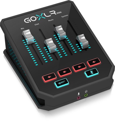 TC Helicon Go XLR Mini - Mikser i interfejs audio USB TC Helicon Go XLR Mini - Mikser i interfejs audio USB