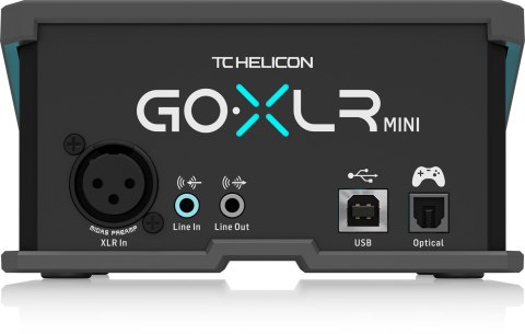 TC Helicon Go XLR Mini - Mikser i interfejs audio USB TC Helicon Go XLR Mini - Mikser i interfejs audio USB