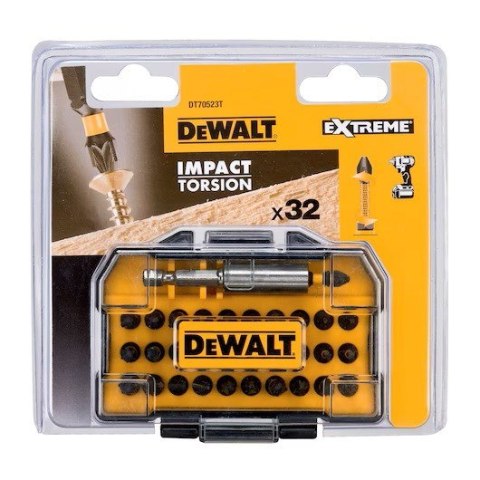 ZESTAW BITÓW UDAROWYCH 32cz DT70523T DEWALT ZESTAW BITÓW UDAROWYCH 32cz DT70523T DEWALT