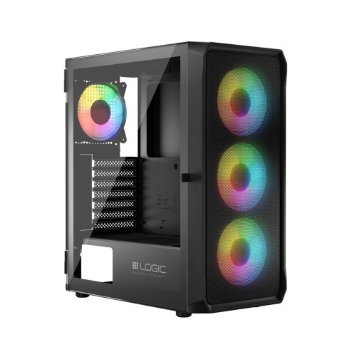 LOGIC OBUDOWA LOGIC PORTOS ARGB MIDI USB 3.0 BLACK LOGIC OBUDOWA LOGIC PORTOS ARGB MIDI USB 3.0 BLACK