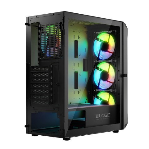 LOGIC OBUDOWA LOGIC PORTOS ARGB MIDI USB 3.0 BLACK LOGIC OBUDOWA LOGIC PORTOS ARGB MIDI USB 3.0 BLACK