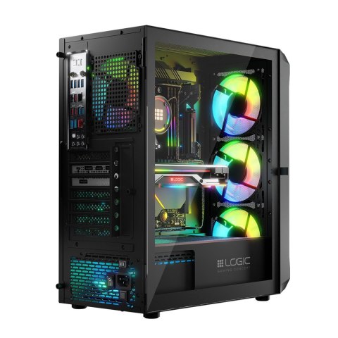LOGIC OBUDOWA LOGIC PORTOS ARGB MIDI USB 3.0 BLACK LOGIC OBUDOWA LOGIC PORTOS ARGB MIDI USB 3.0 BLACK