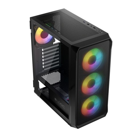 LOGIC OBUDOWA LOGIC PORTOS ARGB MIDI USB 3.0 BLACK LOGIC OBUDOWA LOGIC PORTOS ARGB MIDI USB 3.0 BLACK