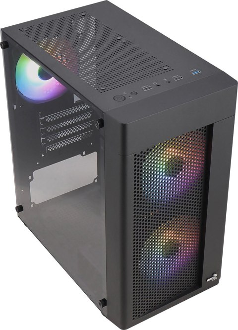 OBUDOWA AEROCOOL PGS HEXFORM-G-BK-V2 FRGB OBUDOWA AEROCOOL PGS HEXFORM-G-BK-V2 FRGB