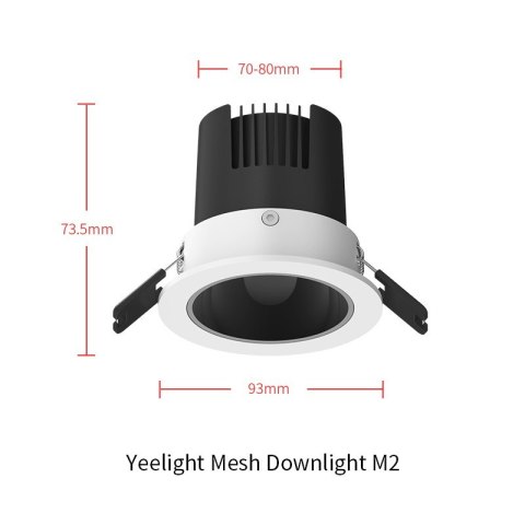Oprawa oświetleniowa Yeelight Mesh Downlight M2 YLTS02YL Oprawa oświetleniowa Yeelight Mesh Downlight M2 YLTS02YL
