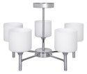 Żyrandol klasyczna lampa sufitowa wisząca Activejet MIRA Chrom 5xE27 do salonu