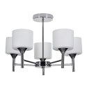 Żyrandol klasyczna lampa sufitowa wisząca Activejet MIRA Chrom 5xE27 do salonu