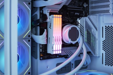 KINGSTON DDR5 32GB 6000MT/s CL36 DIMM (Kit of 2) FURY Beast White RGB EXPO KINGSTON DDR5 32GB 6000MT/s CL36 DIMM (Kit of 2) FURY Beast White RGB EXPO