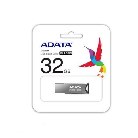 Pendrive ADATA UV250 AUV250-32G-RBK (32GB; USB 2.0; kolor srebrny) Pendrive ADATA UV250 AUV250-32G-RBK (32GB; USB 2.0; kolor srebrny)