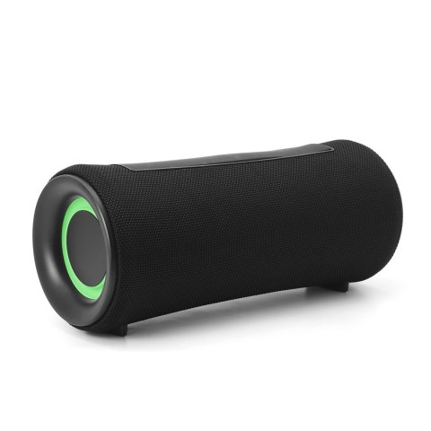 GEMBIRD PRZENOŚNY GŁOŚNIK BLUETOOTH LED SPK-BT-LED-04 RMS 2X 5W, WBUDOWANY MIKROFON, KOLOR CZARNY, USB, AUX, MICROSD