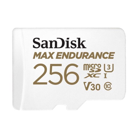 KARTA SANDISK MAX ENDURANCE microSDXC 256GB z adapterem KARTA SANDISK MAX ENDURANCE microSDXC 256GB z adapterem