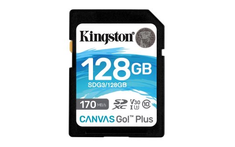 KINGSTON SDXC Canvas Go Plus 170R C10 UHS-I U3 V30 128GB KINGSTON SDXC Canvas Go Plus 170R C10 UHS-I U3 V30 128GB