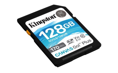 KINGSTON SDXC Canvas Go Plus 170R C10 UHS-I U3 V30 128GB KINGSTON SDXC Canvas Go Plus 170R C10 UHS-I U3 V30 128GB