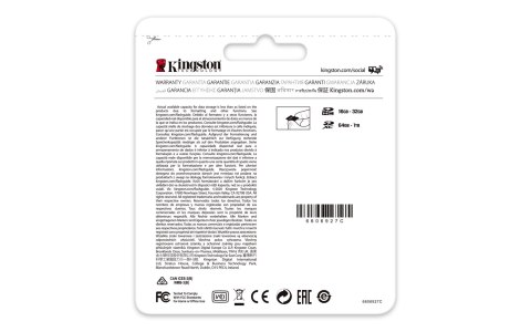 KINGSTON microSDXC Canvas Go Plus 128GB + adapter KINGSTON microSDXC Canvas Go Plus 128GB + adapter