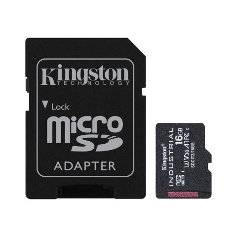 KINGSTON microSDHC 16GB Industrial C10 A1 pSLC Card KINGSTON microSDHC 16GB Industrial C10 A1 pSLC Card