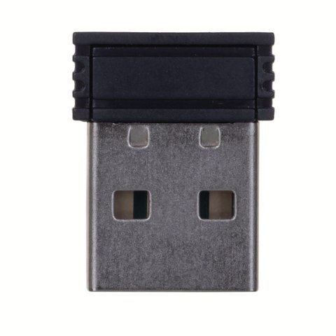 Activejet K-3803SW Klawiatura bezprzewodowa zasilanie baterią 1x 1,5V AAA czarna Activejet K-3803SW Klawiatura bezprzewodowa zasilanie baterią 1x 1,5V AAA czarna